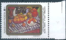 C5730 Hungary Art Painting Flora Fruit Berry Artist Czóbel MNH RARE - Otros & Sin Clasificación