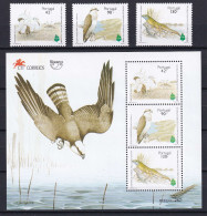 172 PORTUGAL 1995 - Y&T 2041/43 BF 108 - Oiseau - Neuf ** (MNH) Sans Charniere - Unused Stamps