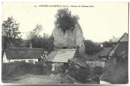 AVESNES LE COMTE - Ruines Du Chateau Fort - Avesnes Le Comte
