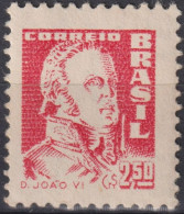 1959 Brasilien * Mi:BR 956, Sn:BR 890, Yt:BR 677, King Joao VI Of Portugal (1767-1826, Reg. 1816-1822) - Ongebruikt