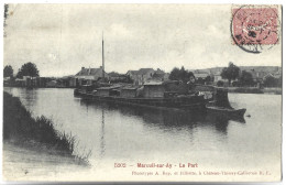 MAREUIL SUR AY - Le Port - PENICHE - Mareuil-sur-Ay