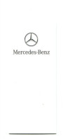 Carte Parfumée "Mercedes-Benz" - Modernes (à Partir De 1961)