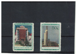 Russia 1940 Mi.776 - 778 Pavillons USSR  MNH OG 85 E. - Nuevos