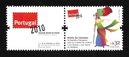 2010 - Afinsa Nº 4027A. Selo Corporativo. Centenário Da Republica - História Das Liberdades (5º Grupo). - Unused Stamps