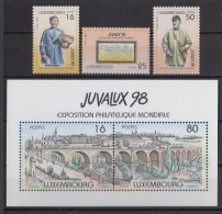 Luxemburg  1446/48 + Bl. 17 , Xx   (9381) - Neufs