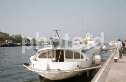 1977 HOVERCRAFT KOMETA 10 BULGARIAN SOZOPOL BULGARIA 35mm AMATEUR DIAPOSITIVE SLIDE Not PHOTO No FOTO NB3928 - Dias