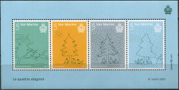 San Marino 2023. The Four Seasons (MNH OG) Souvenir Sheet - Ungebraucht