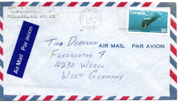 62670 - Canada - 1978 - 35c Wal EF A LpBf V6B 3A0 - ... -> Westdeutschland - Walvissen