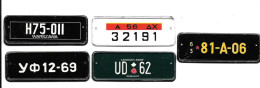 GF2322 - MINI PLAQUES CAFES ROMBOUTS - U.R.S.S. - POLOGNE - GRECE - YOUGOSLAVIE - ARMEE CANADIENNE - Placas De Matriculación