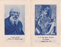 Calendarietto - N.s. Del Santo Rosario Di Pompei - Anno  1943 - Petit Format : 1941-60