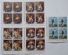1966 San Marino, 2 Serie Complete In Quartina D'angolo - Nuovi MNH ** - Unused Stamps