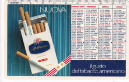 Calendarietto - Nuova Rothmans - Anno 1985 - Petit Format : 1981-90