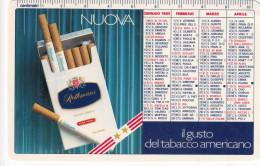 Calendarietto - Nuova Rothmans - Anno 1985 - Small : 1981-90