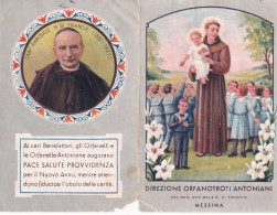 Calendarietto - Orfanotrofio Antoniano Femminile - Messina - Anno 1942 - Petit Format : 1941-60