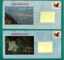 AUSTRALIE . 2 AÉROGRAMMES . AUSTRALIA 1978/1979 - Réf. N°1010F - - Aerogrammi