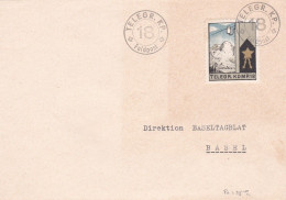 Suisse - Poste Militaire- Lettre De TELEGR.KP + Felpost + 18 Pour BASEL (Bâle)..beau Cachet - Cartas & Documentos