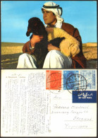 Jordan Shepsherd Muslim Guy Man Old Postcard Nice Stamp 15x10 Cm # 40852 - Jordanië
