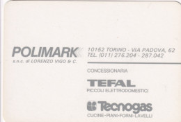 Calendarietto - Polimark - Torino - Anno 1985 - Small : 1981-90