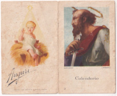 Calendarietto - Raffaello - Alimari - Anno 1946 - Petit Format : 1941-60