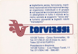 Calendarietto - Torviaggi - Torino - Anno 1985 - Petit Format : 1981-90