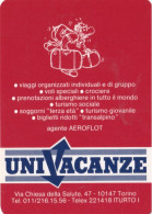 Calendarietto - Uni Vacanze - Torino - Anno 1985 - Petit Format : 1981-90