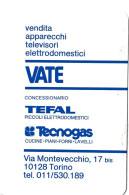 Calendarietto - Unione Artigiani Della Provincia Di Milano - Anno 1985 - Petit Format : 1981-90