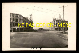 59 - MARCQ-EN-BAROEUL - CROISE LAROCHE AVENUE FOCH AVENUE DE LA MARNE - CARTE PHOTO ORIGINALE - Marcq En Baroeul