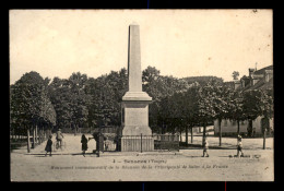 88 - SENONES - MONUMENT DE LA REUNION DE LA PRINCIPAUTE DE SALM A LA FRANCE - Senones