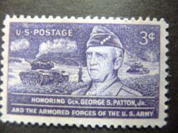 ESTADOS UNIDOS / ETATS-UNIS D'AMERIQUE 1953 / GENERAL GEORGE S. PATTON YVERT 577 ** MNH - Unused Stamps