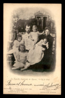 FAMILLE IMPERIALE RUSSE - PHOTO L. LEVITSKY, PETERHOF , LE  16 AOUT 1901 - Königshäuser