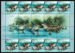 SALE!!! ALAND 2021 EUROPA Endangered National Wildlife Moor Frog 5 Gutter Pairs MNH ** - 2021