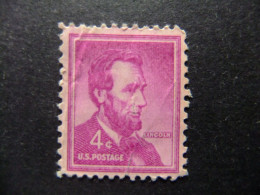 ESTADOS UNIDOS / ETATS-UNIS D'AMERIQUE 1954 / ABRAHAM LINCOLN YVERT 589 ** MNH - Ungebraucht