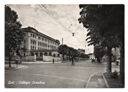 LODI, COLLEGIO CARRULANI, B/N, VIAGGIATA 1957      **//** - Lodi