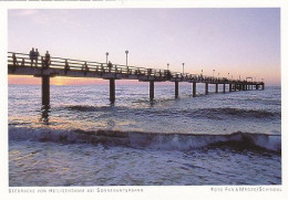 AK 206181 GERMANY - Seebrücke Mit Heiligendamm Bei Sonnenuntergang - Heiligendamm