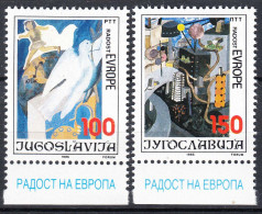 Yugoslavia Republic 1986 Freude Europas Mi#2194-2195 Mint Never Hinged - Ongebruikt