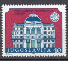 Yugoslavia Republic 1986 Mi#2199 Mint Never Hinged - Ongebruikt