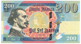 Repubblica Ceca 200 Zlatych 2020 Esemplare/Specimen "Josef Mánes"  BUNC (B/74 - Tsjechië