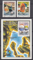 Yugoslavia Republic 1986 Sailing Boats Mi#2167-2168 + Block 28 Mint Never Hinged - Unused Stamps