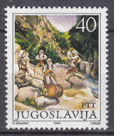 Yugoslavia Republic 1986 Folklore Mi#2189 Mint Never Hinged - Ungebraucht