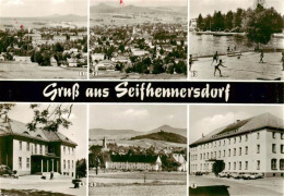 73962444 Seifhennersdorf Teilansichten Waldbad Silberteich Filmtheater Burgsberg - Seifhennersdorf