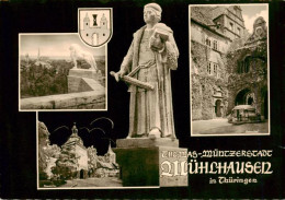 73962440 Muehlhausen__Thueringen Thomas Muentzer Denkmal Frauentor Rathaushof - Muehlhausen