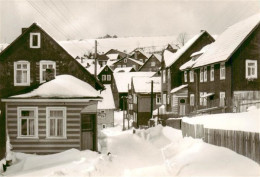 73962391 Schnett_Masserberg_Thueringer_Wald Winterliches Dorfmotiv - Masserberg