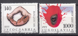 Yugoslavia 1988 Mi#2298-2299 Mint Never Hinged - Unused Stamps