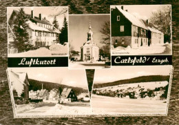 73962368 Carlsfeld_Erzgebirge Weitersglashuette Kirche Teilansicht Panorama - Eibenstock