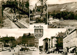 73962362 Aue__Sachsen Sommerrodelbahn Ernst Schneller Oberschule Otto Grotewohl  - Aue