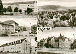 73962359 Floeha AWG 1. Mai Bahnhof Poliklinik Uebersicht Rathausblick - Floeha