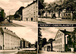 73962299 Niesky_Oberlausitz_Sachsen Friedrich Engels Strasse Rathaus Zinsendorfp - Niesky