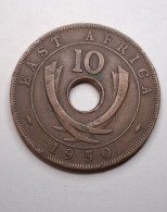 EAST AFRICA 10 CENTS 1950 KM # 34 F-VF. - Colonia Británica