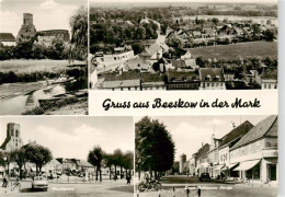 73922209 Beeskow Panorama Marktplatz Ernst Thaelmann Strasse - Beeskow