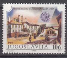 Yugoslavia 1988 Mi#2280 Mint Never Hinged - Nuevos